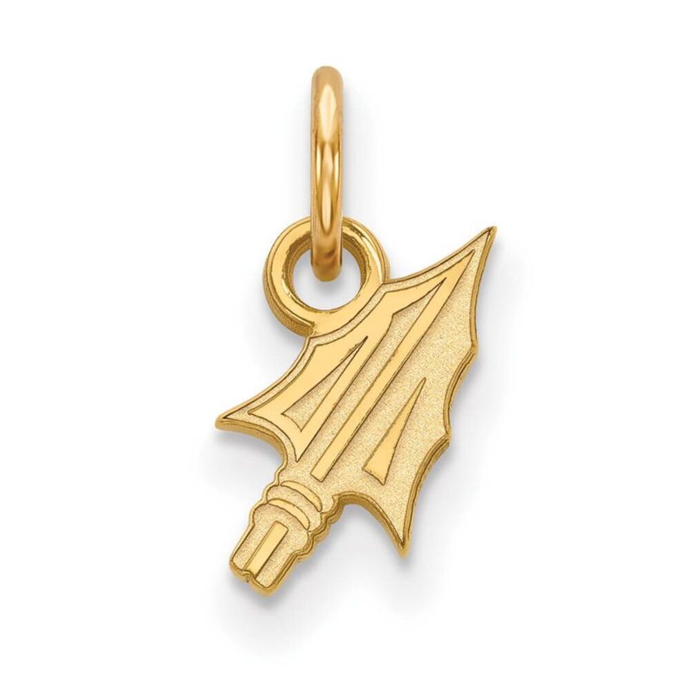 14k Gold Plated Silver Florida State XS (Tiny) Charm or Pendant
